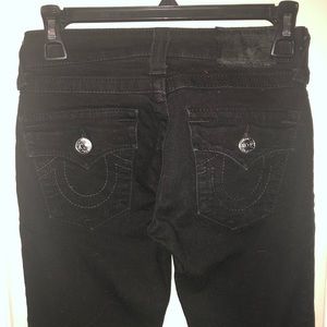 True Religion Black Skinny Jeans